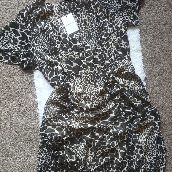 Who What Wear Animal print Dress Size 3X New with tags - Picture 3 of 14